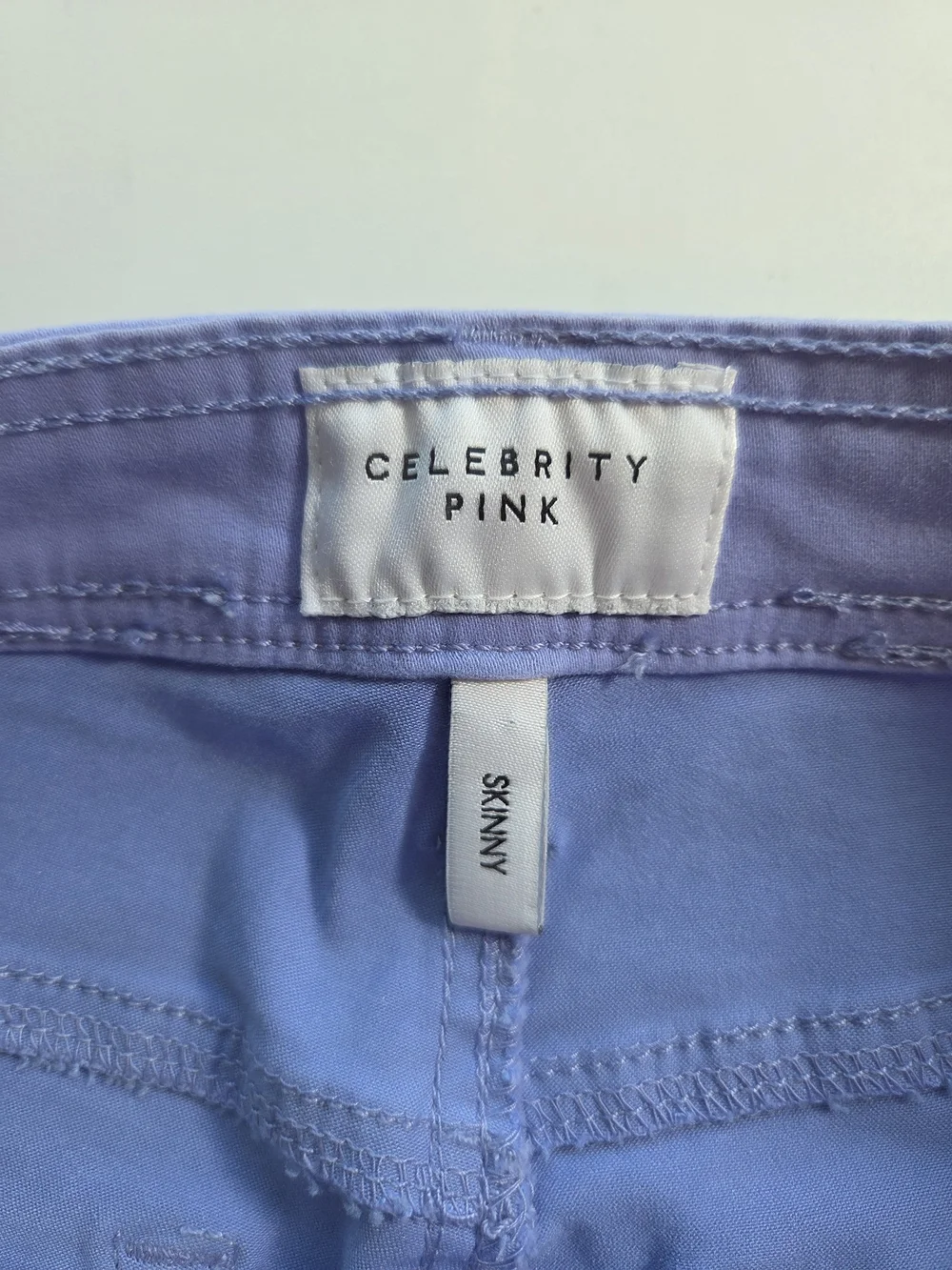 Celebrity Pink The Rider Cropped Skinny Jeans Woman 28 Lavender